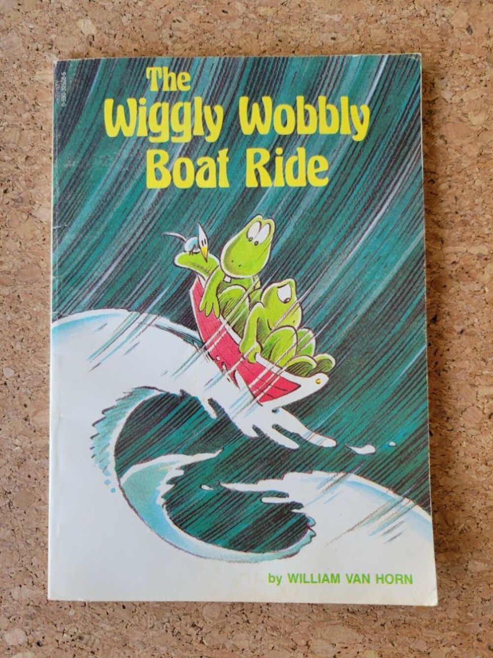 Vintage Storybook "The Wiggly Wobbly Ride" 1982